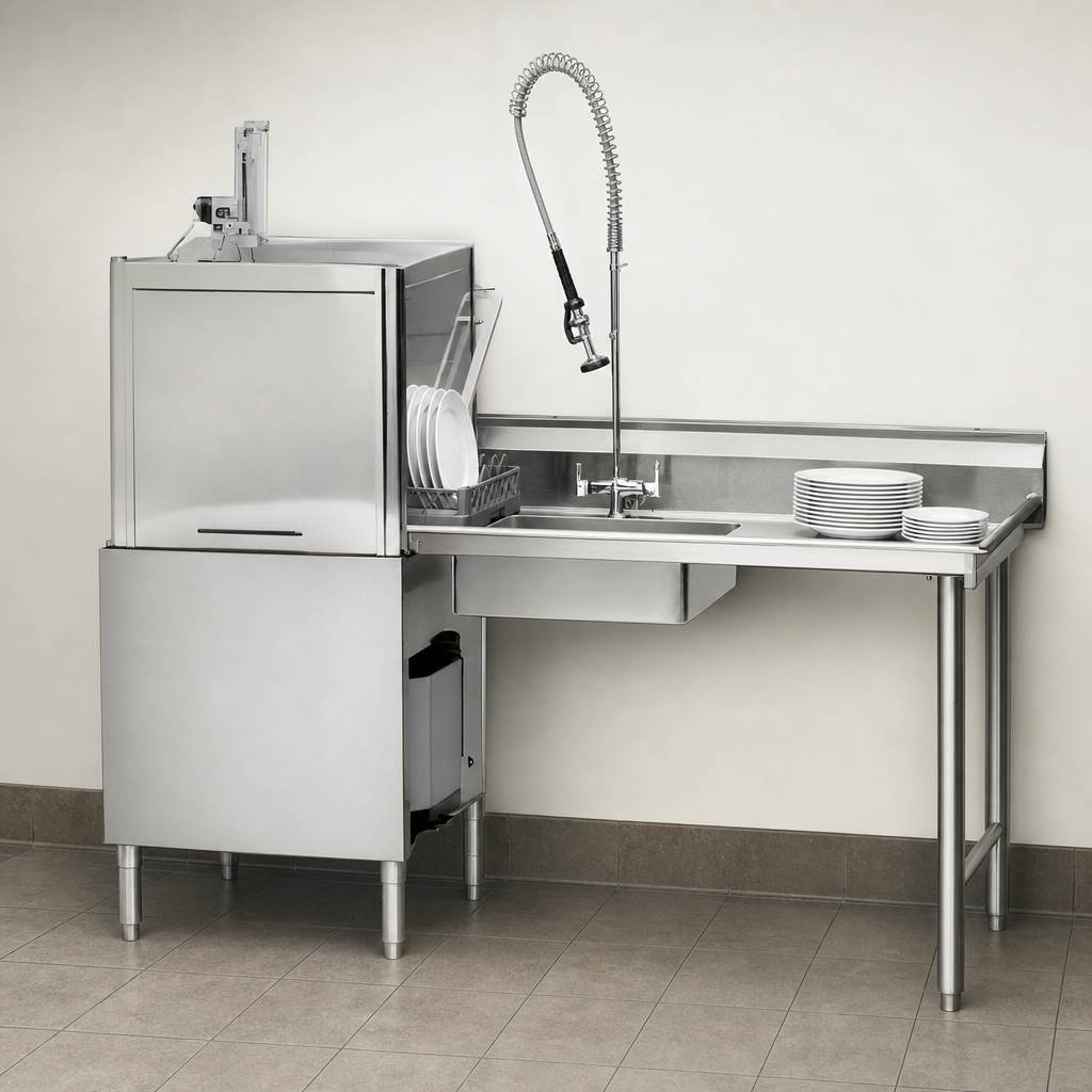Straight Soiled Dishtable Design