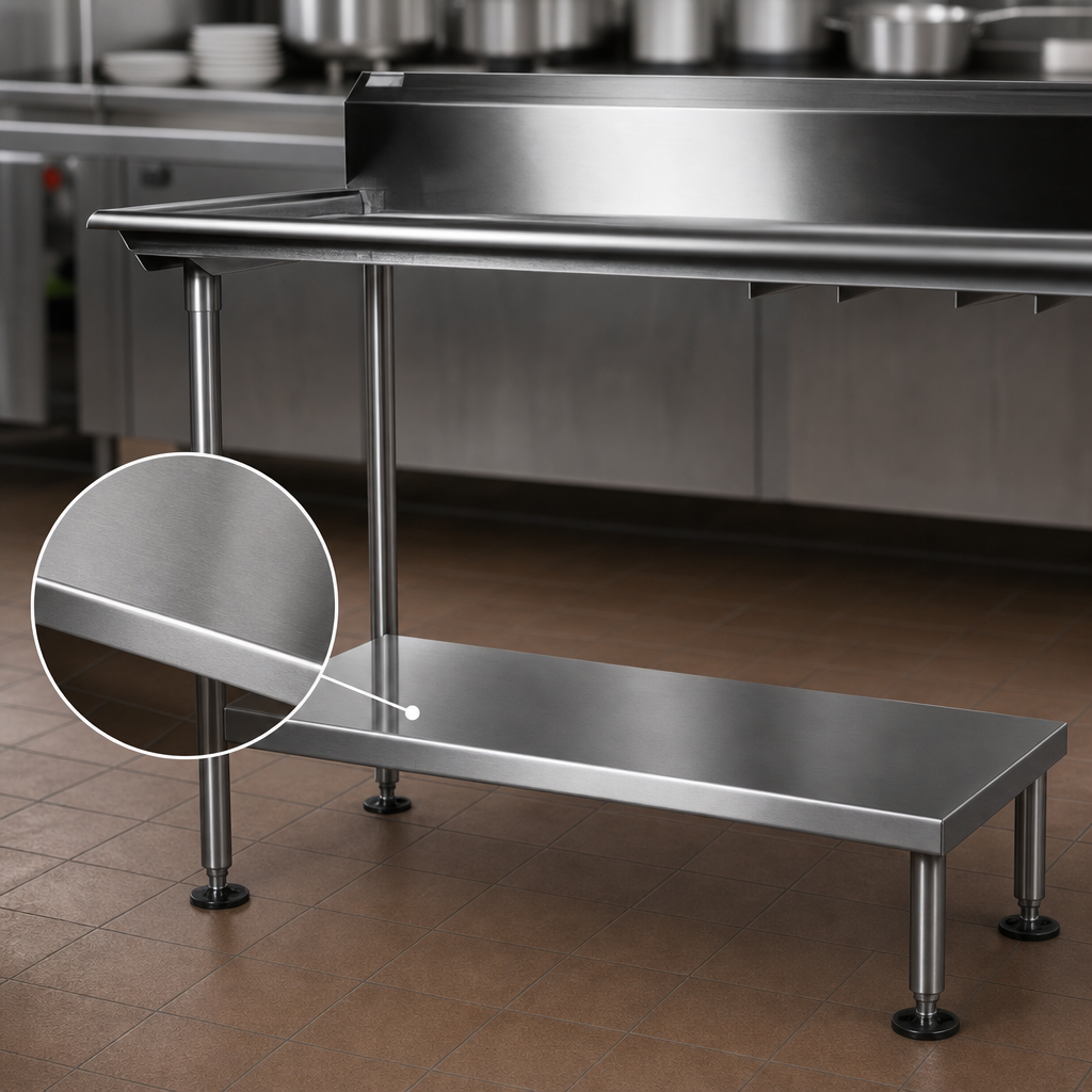 18/300 Stainless Steel Shelf