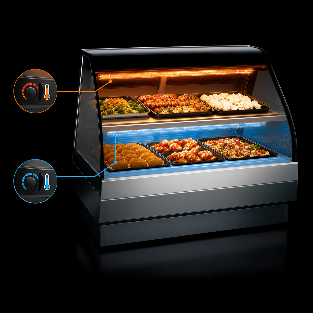 Dual Independently Controlled Heat Zones