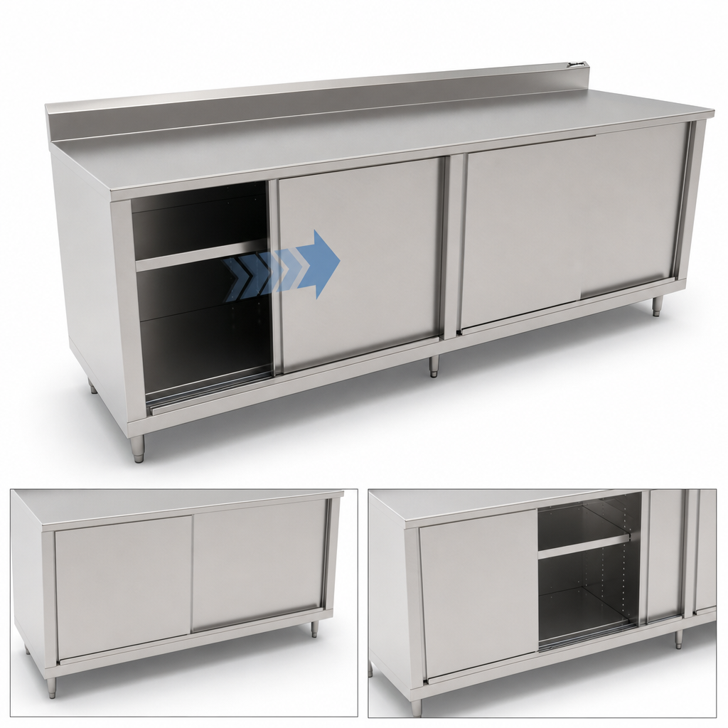 Sliding Double-Panel Doors