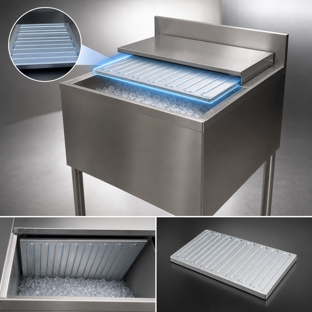 7-Circuit Aluminum Cold Plate
