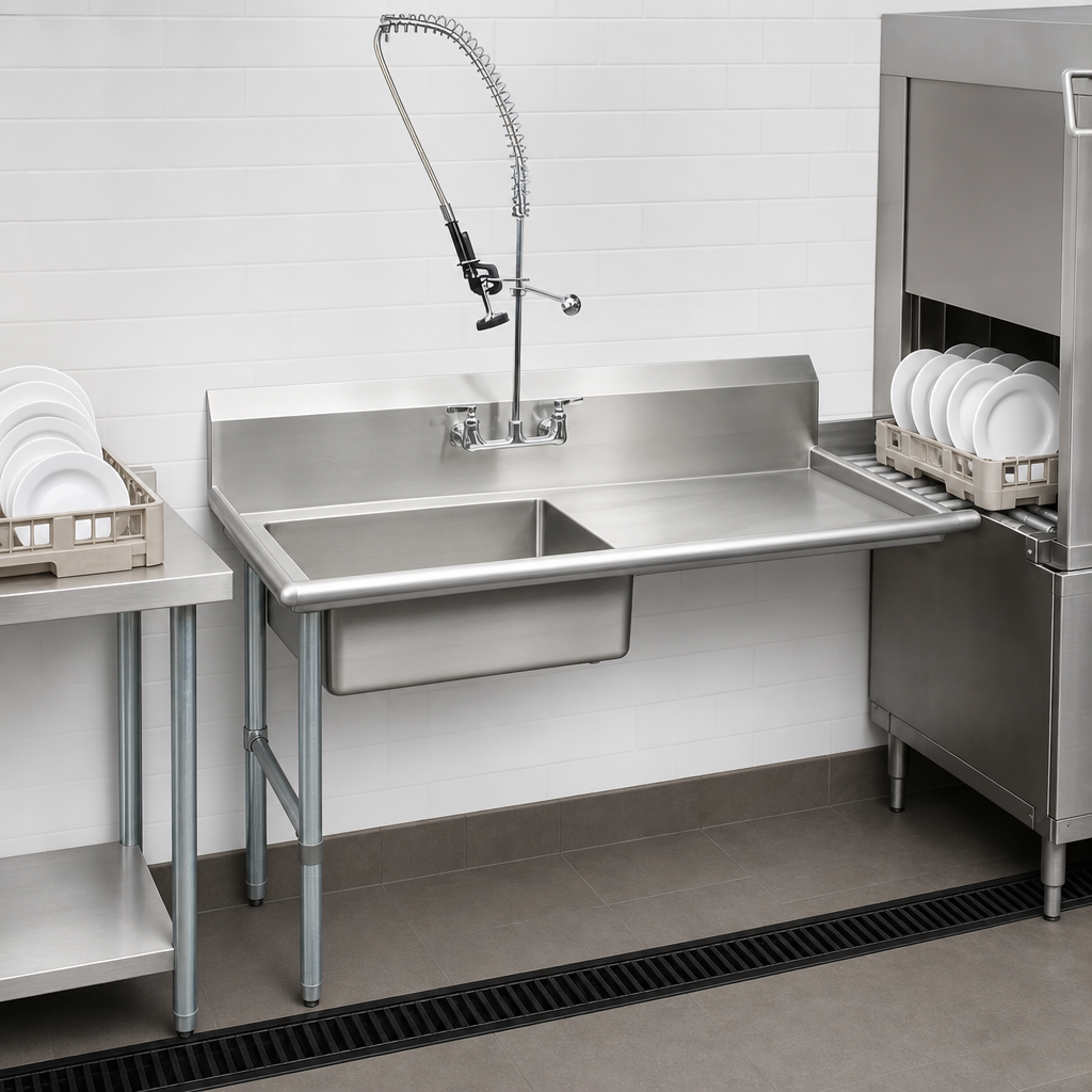 Left-Side Sink Layout