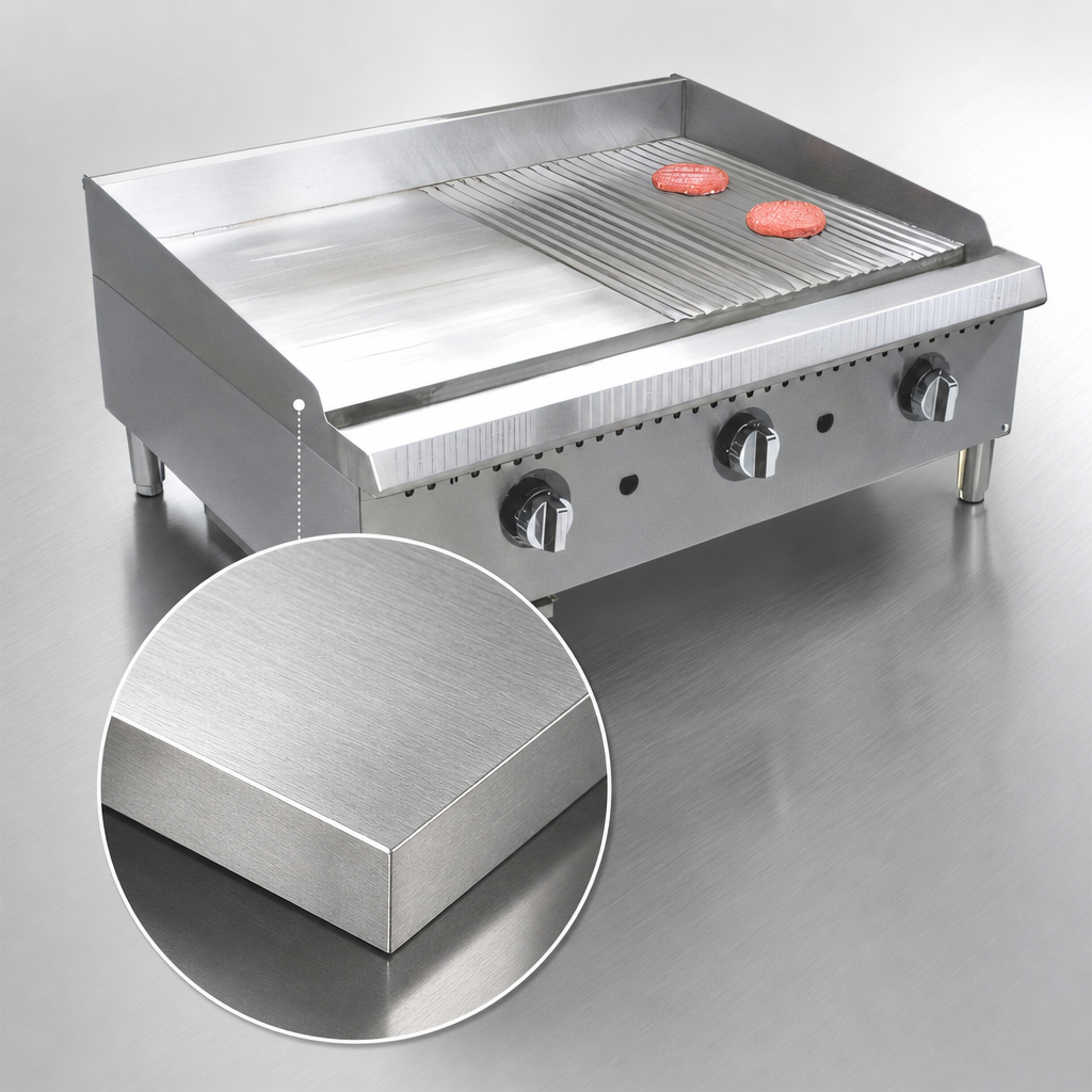 1-Inch Thick High-Polish Steel Plate