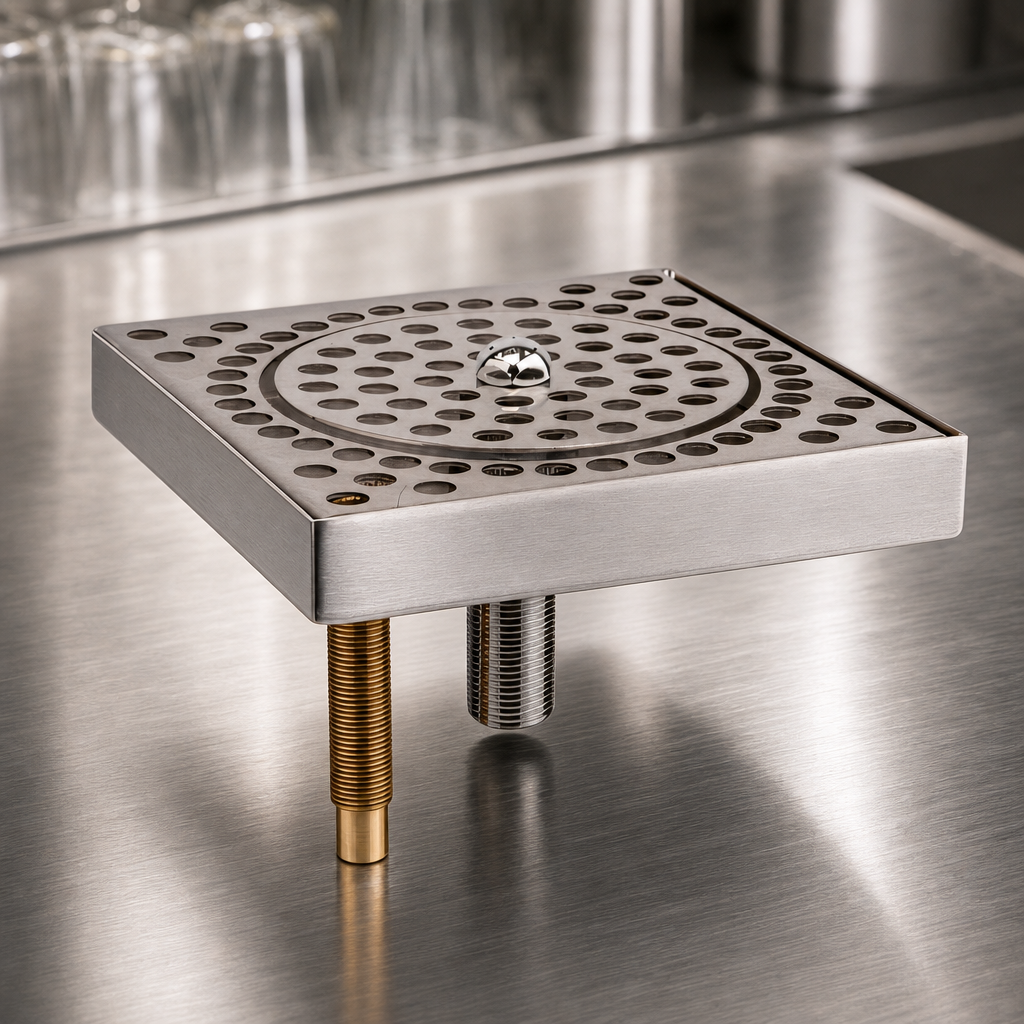 Brushed Stainless Steel Construction