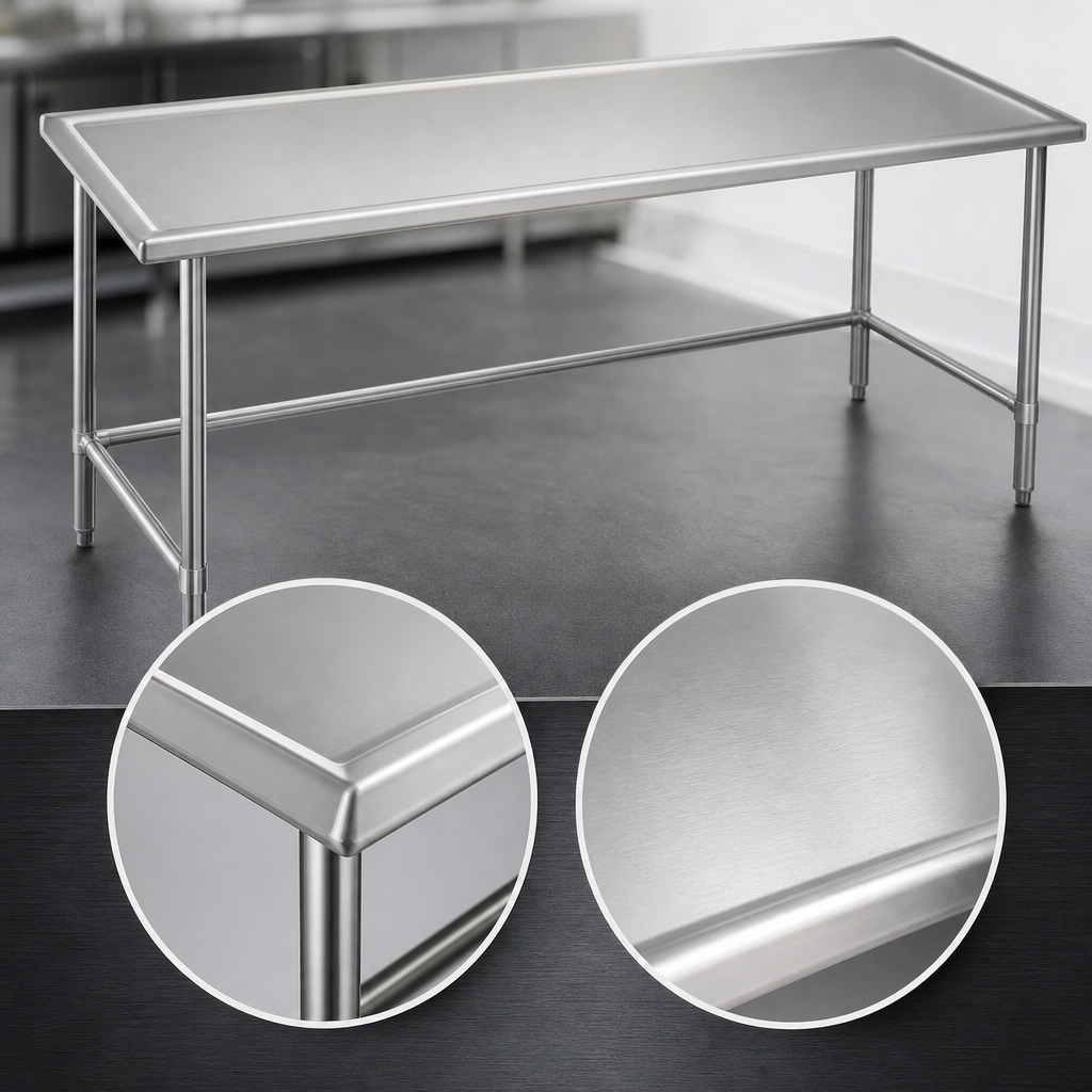 14-Gauge 300-Series Stainless Steel Top
