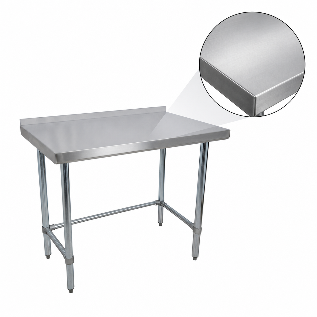 18-Gauge 430 Stainless Steel Top