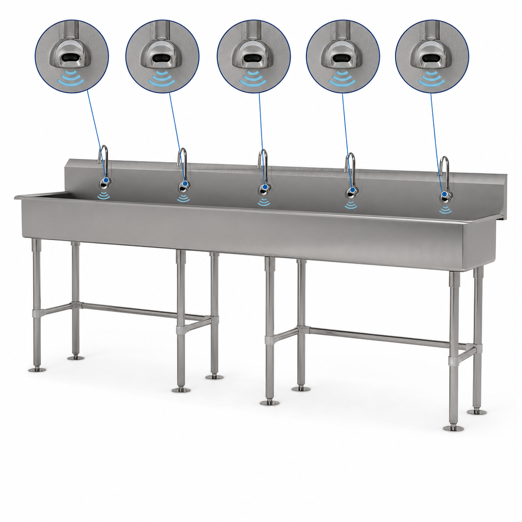 Five Electronic Faucets