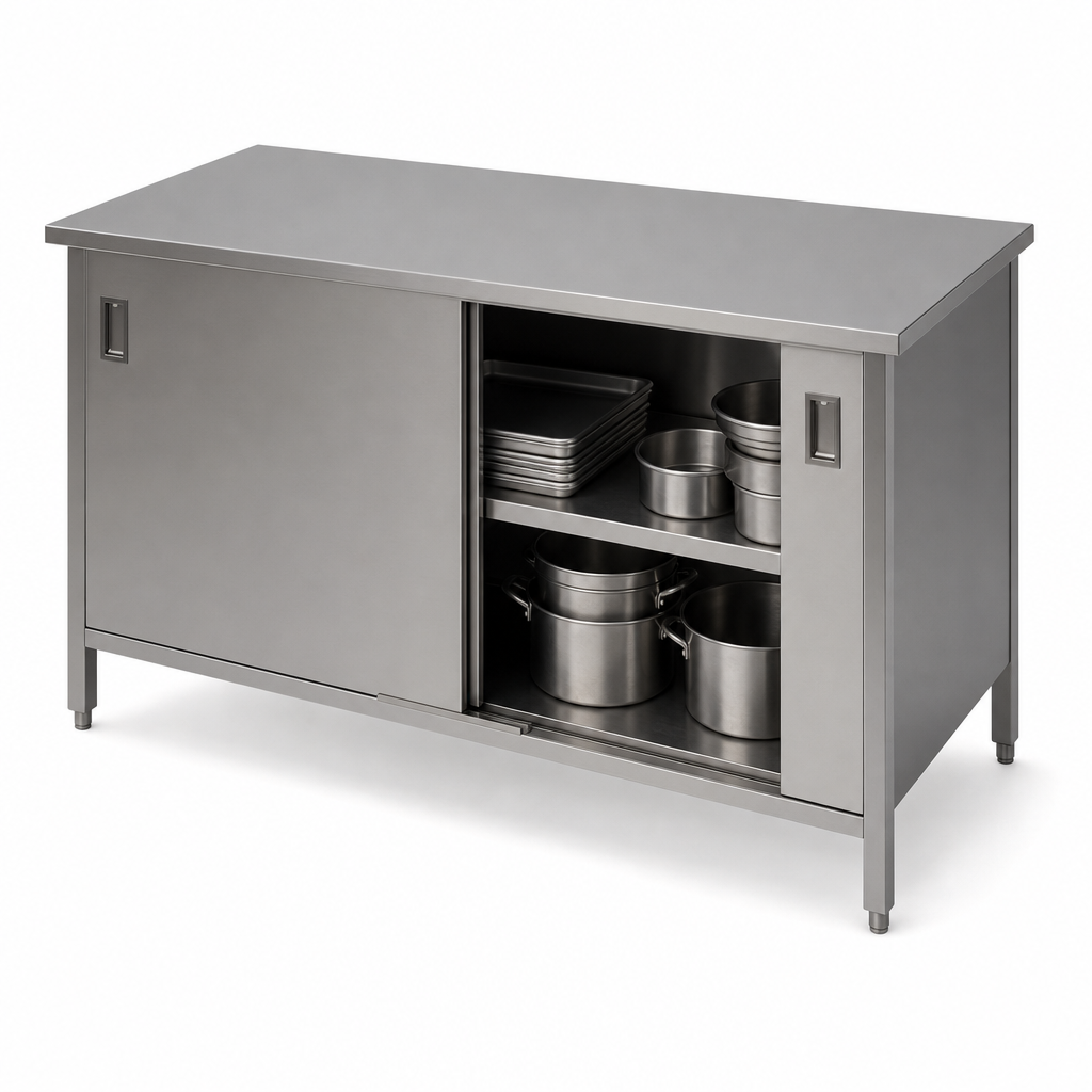 Sliding Door Cabinet Base