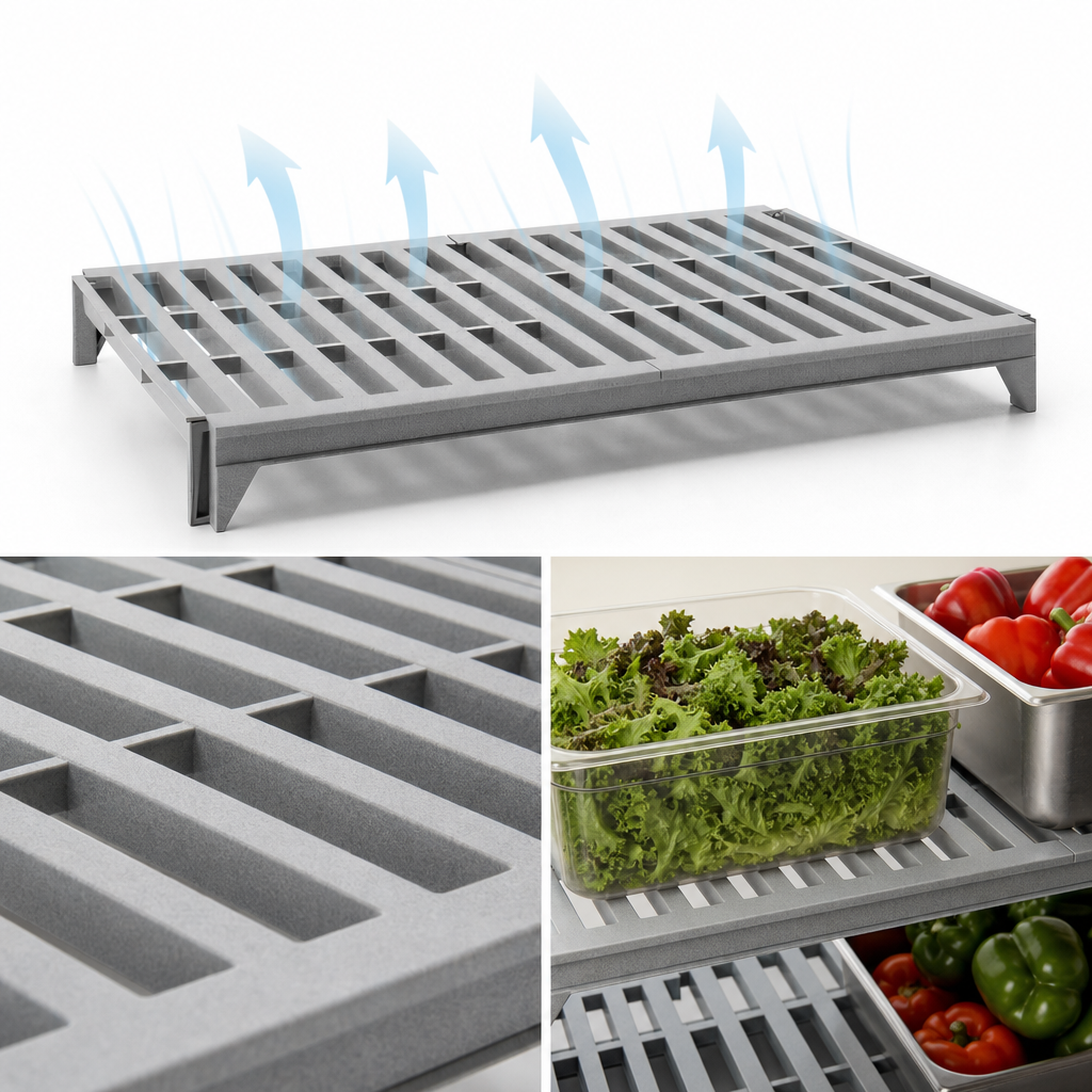Vented Shelf Plates