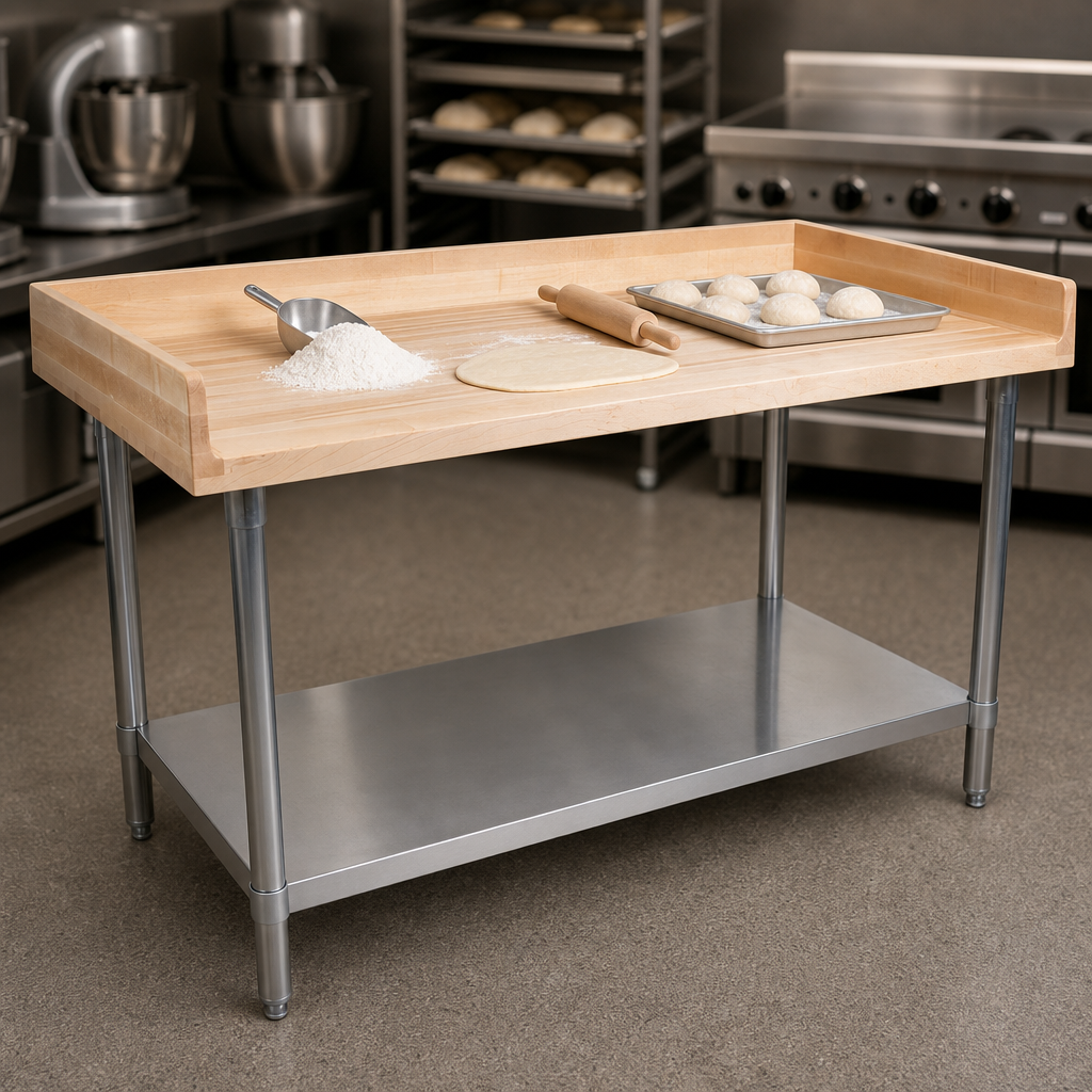 Northern Hard Rock Maple Baker's Top