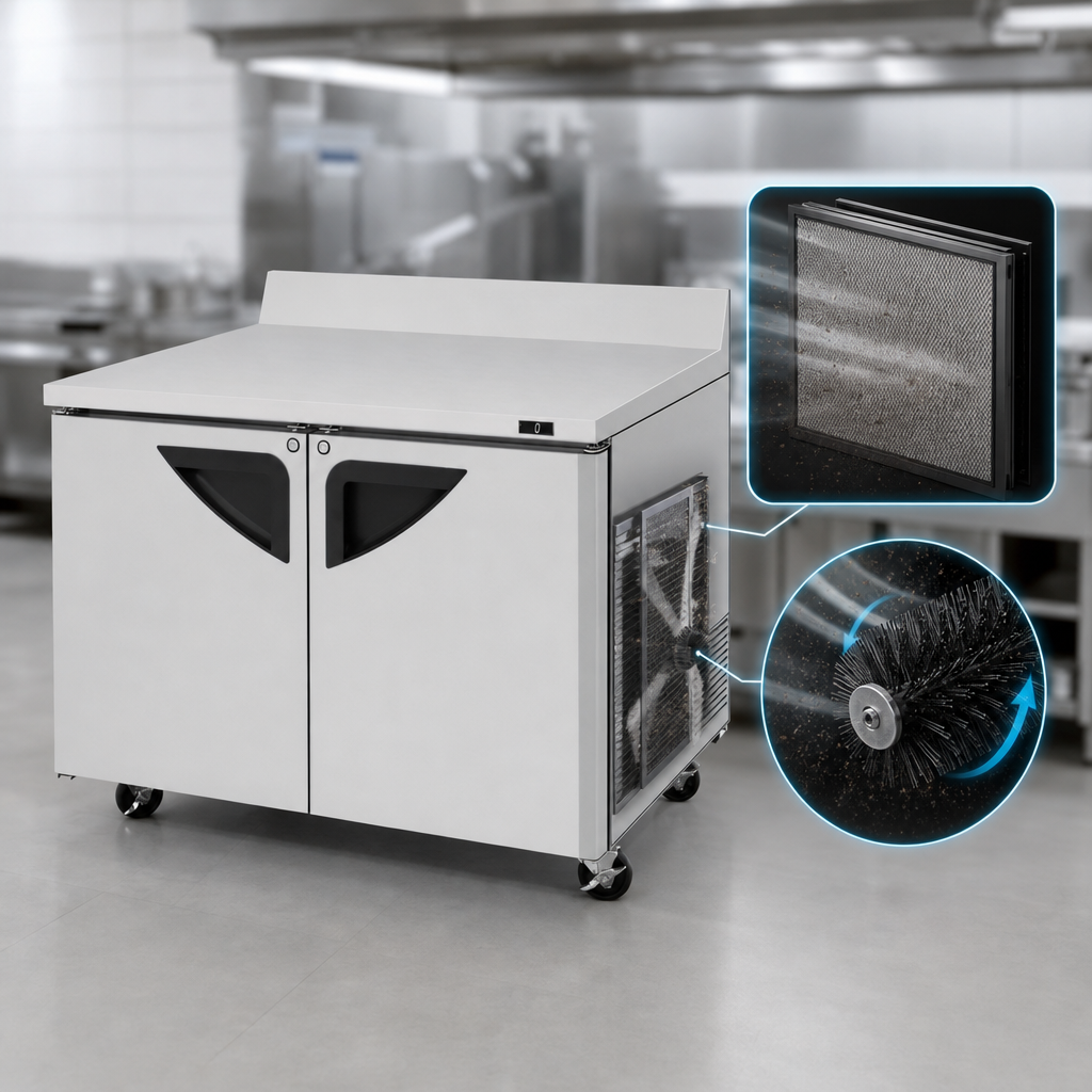 Self-Cleaning Condenser