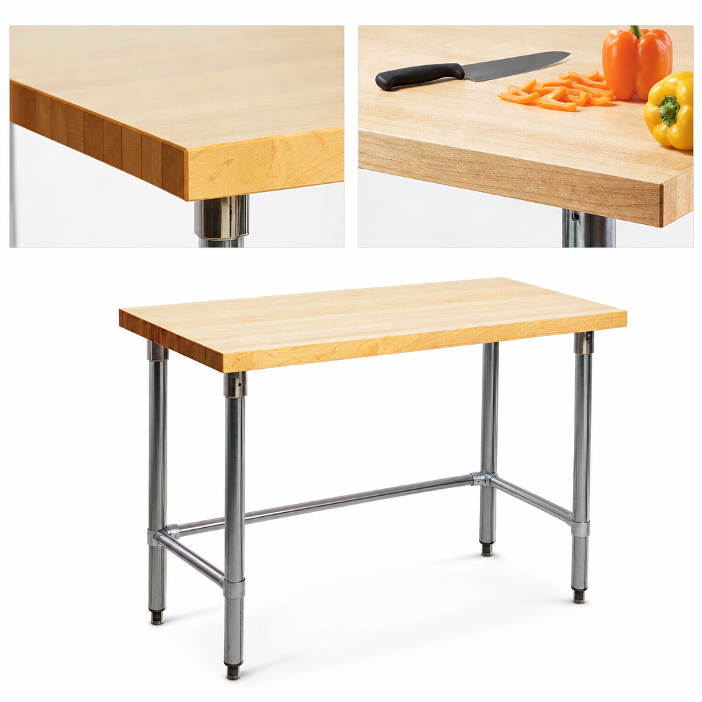 1-3/4 Inch Hardwood Top