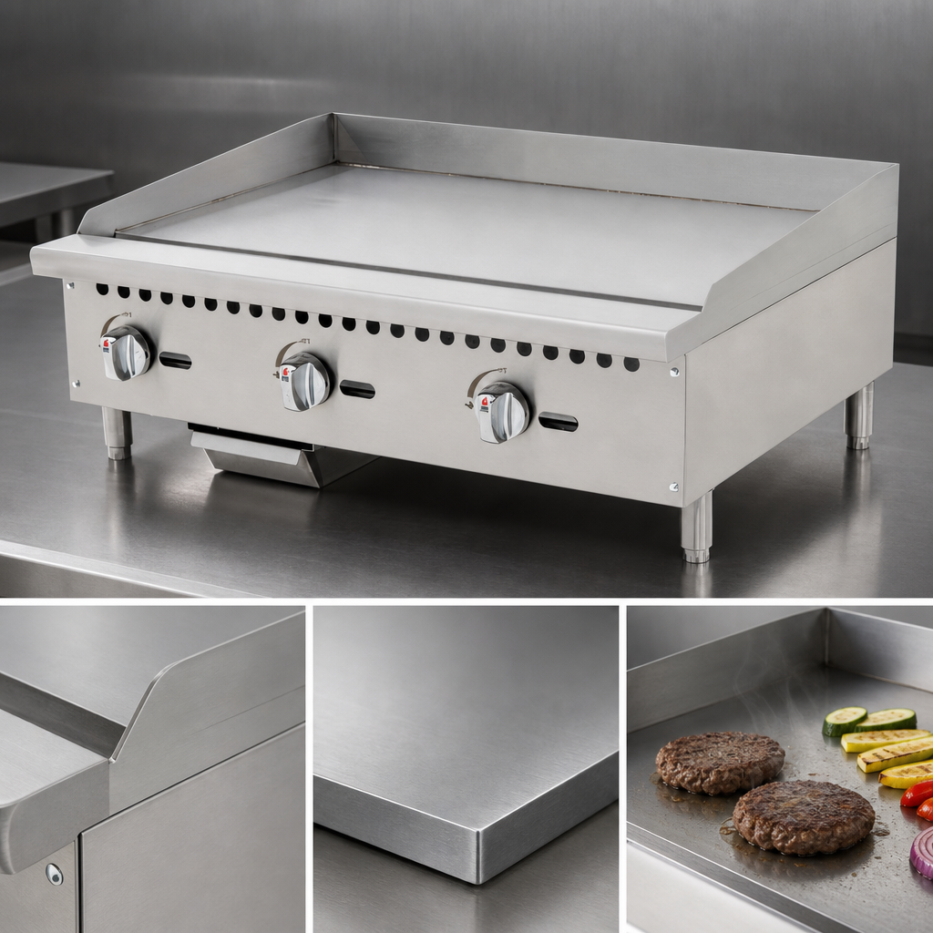Heavy-Duty Griddle Plate