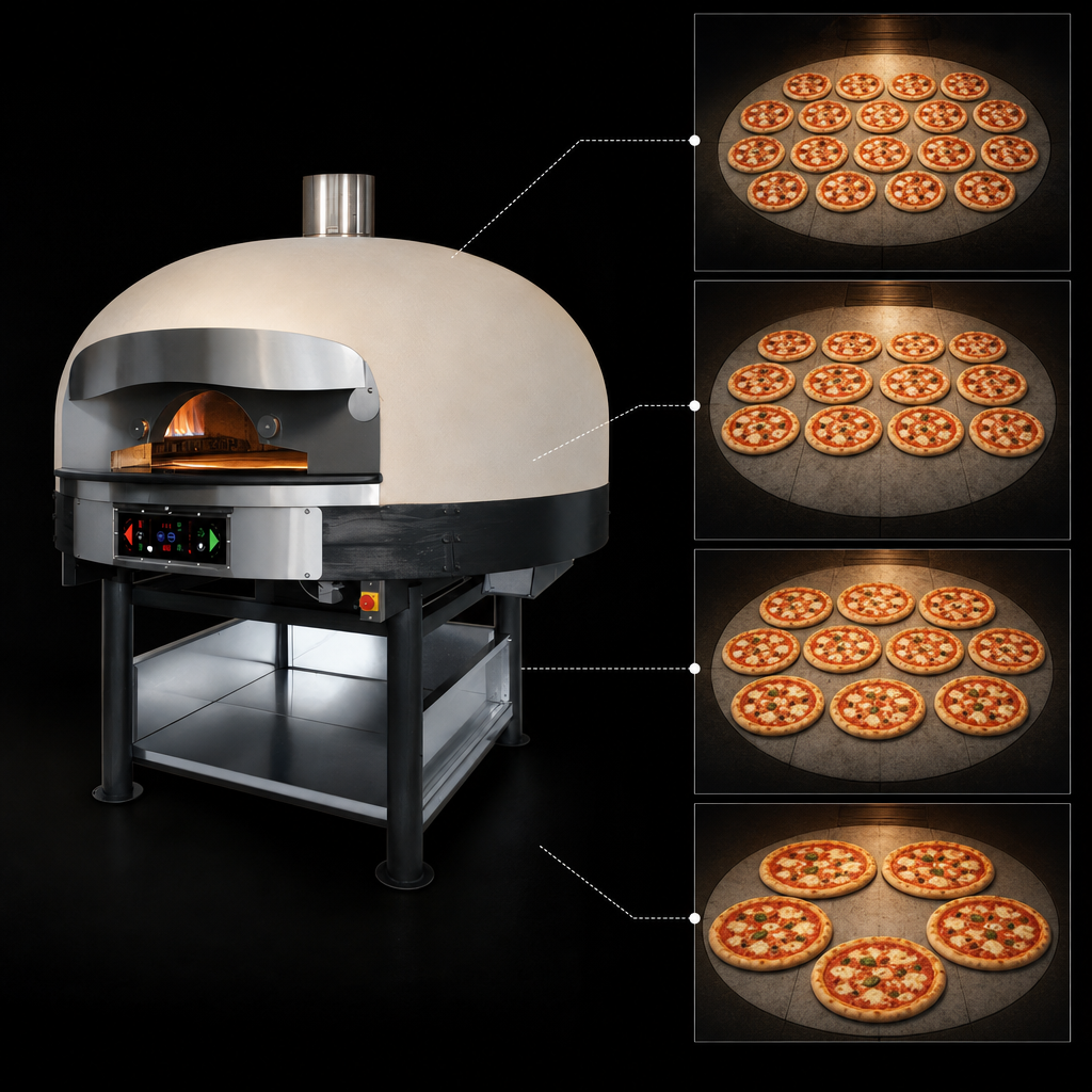 Multi-Size Pizza Capacity