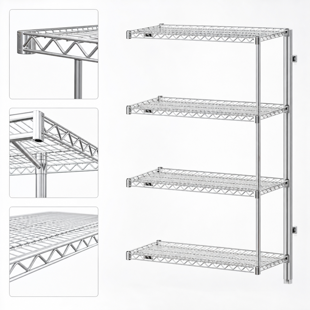 Patented QuadTruss® Shelves