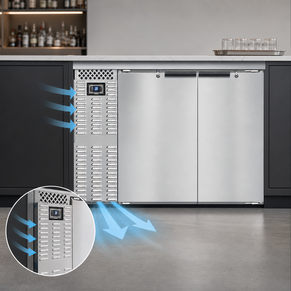 Performance Rated Front Breathing Refrigeration System