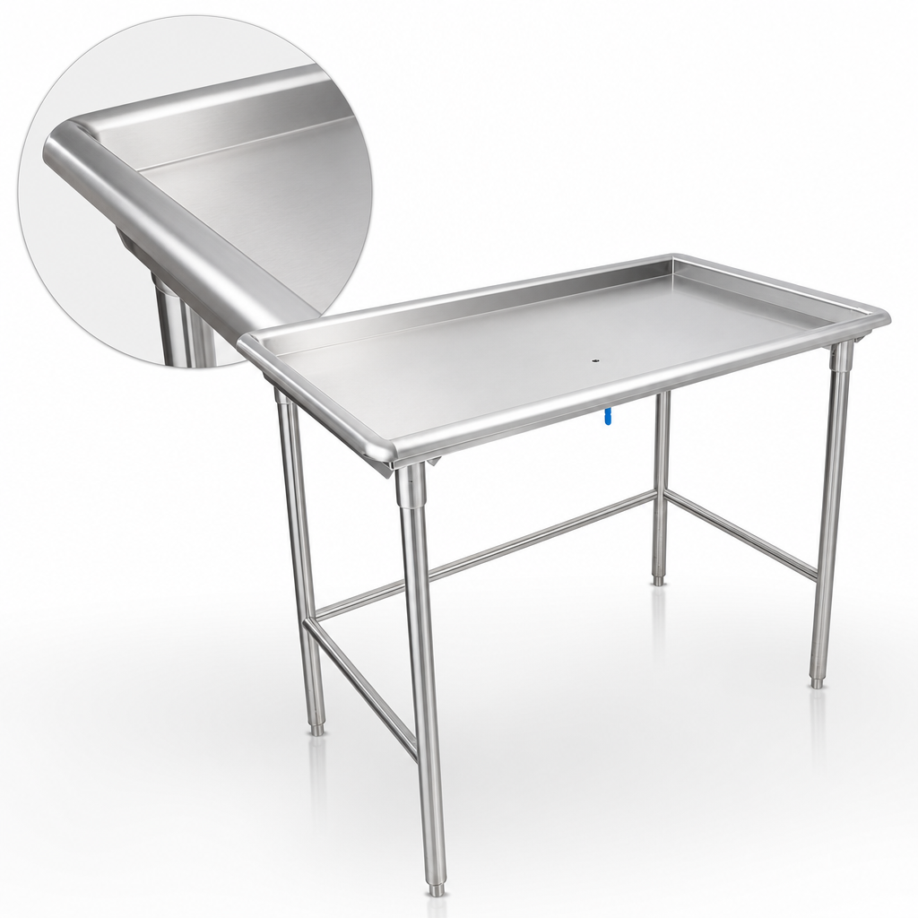 16-Gauge 300-Series Stainless Steel Top