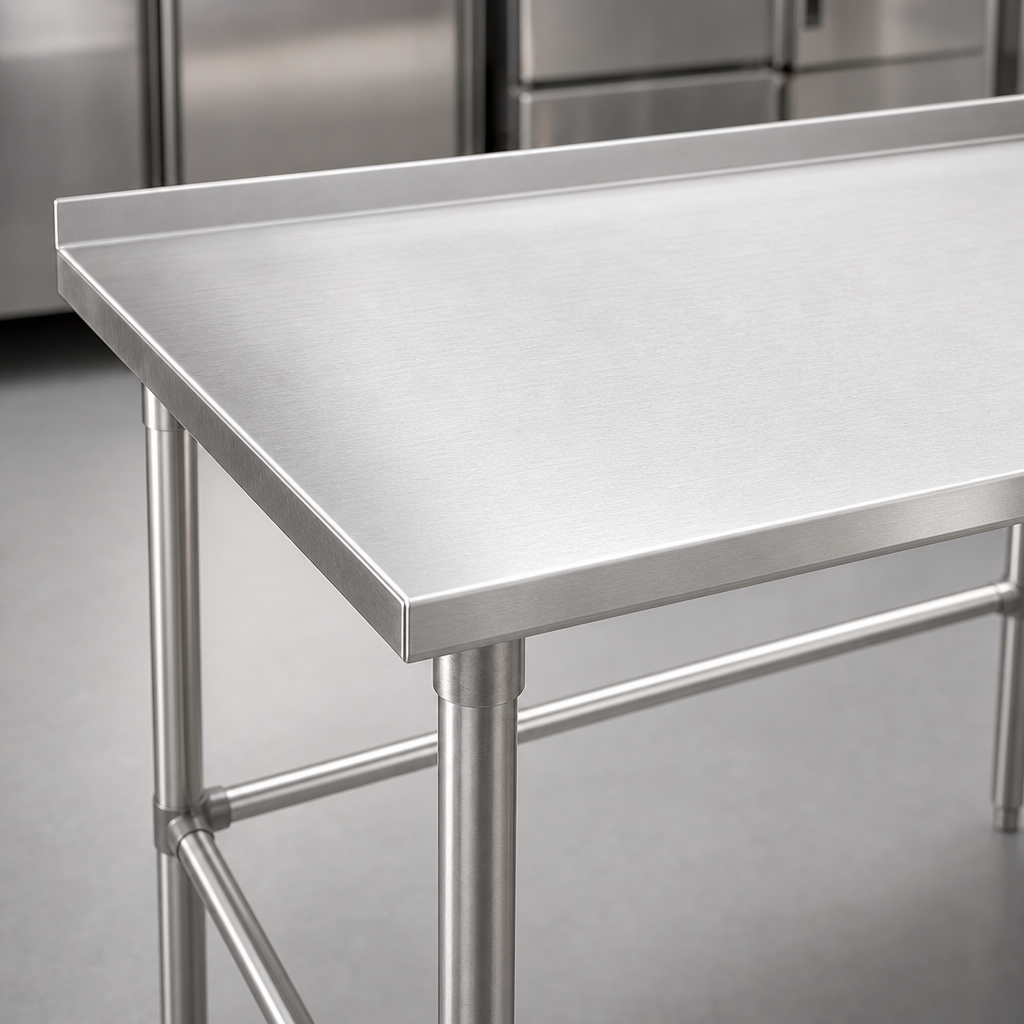 16-Gauge Stainless Steel Top
