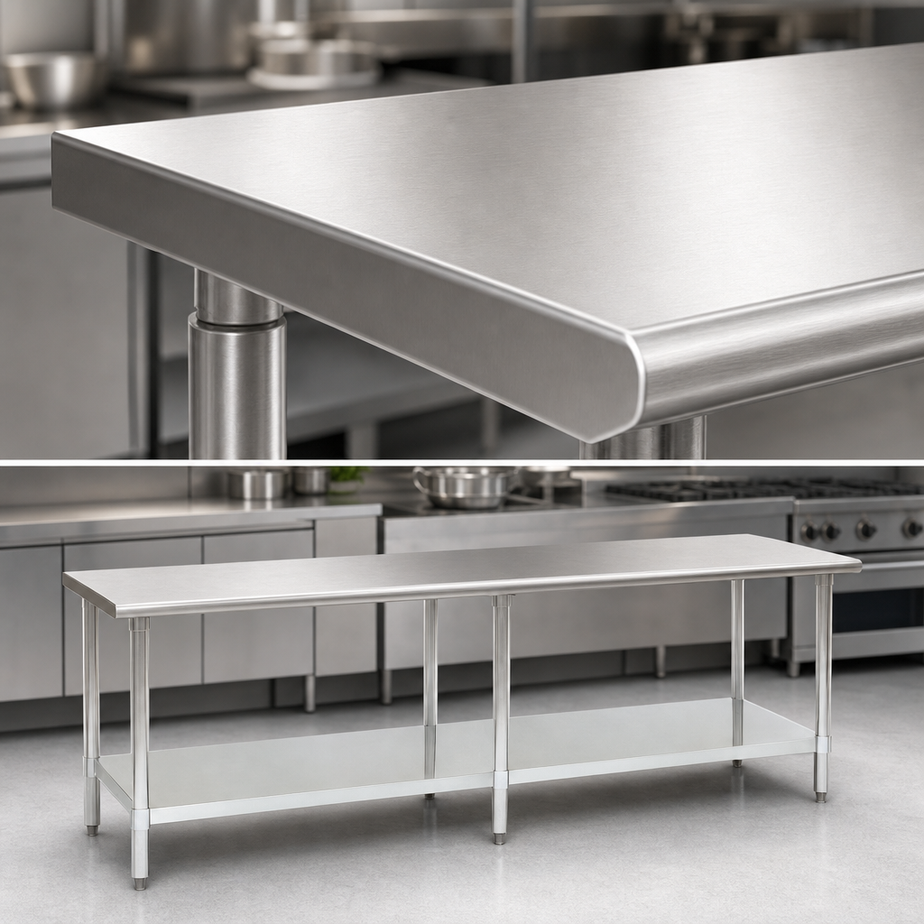 14-Gauge 300 Series Stainless Steel Top