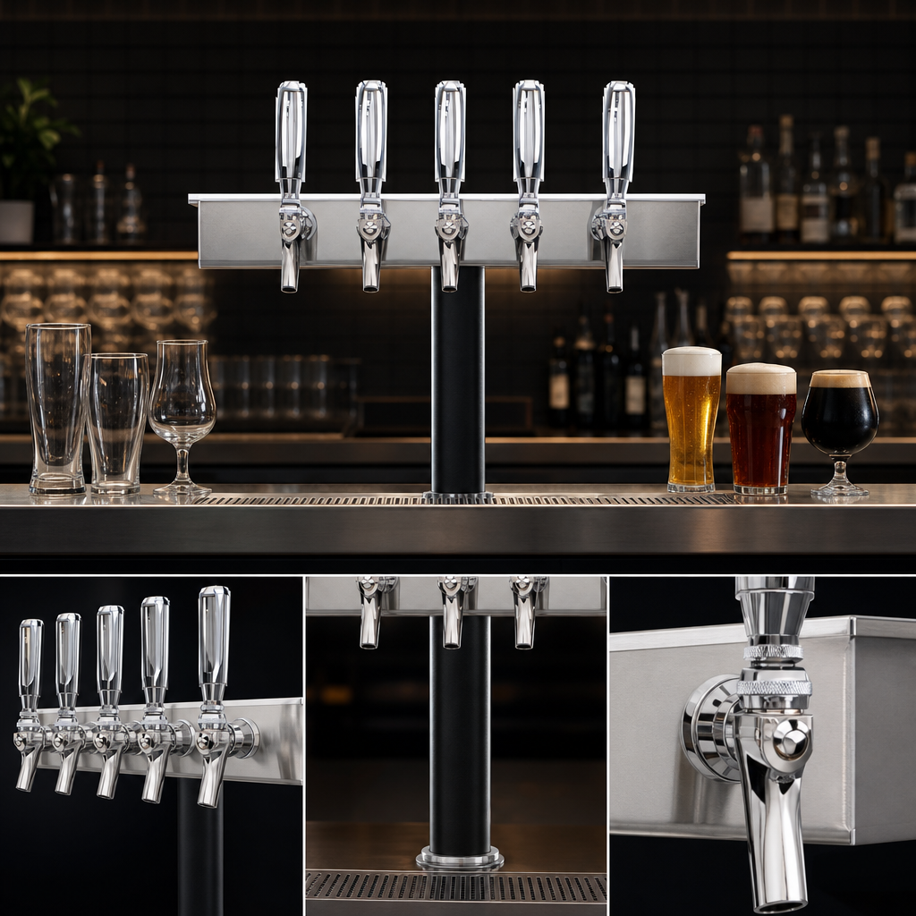Five-Faucet Capacity