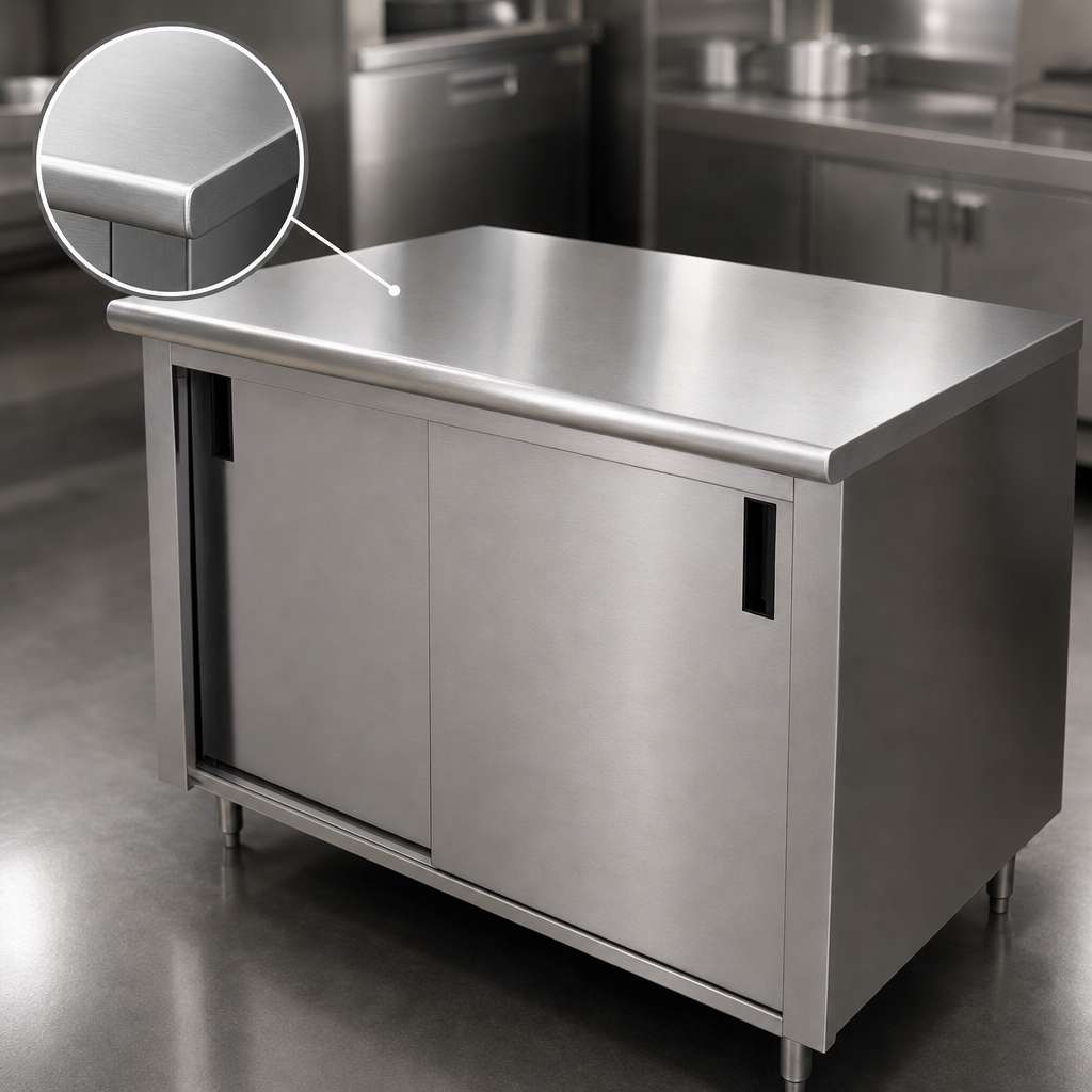 14 Gauge 304 Stainless Steel Top