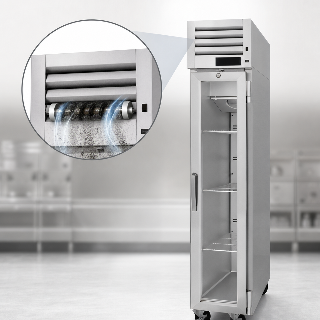 Self-Cleaning Condenser