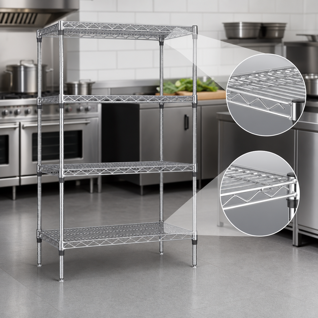 Patented QuadTruss Shelves