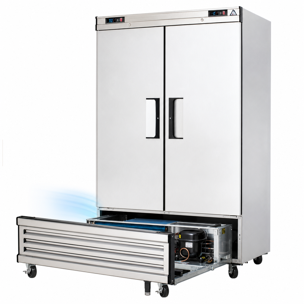Bottom-Mounted Self-Contained Refrigeration