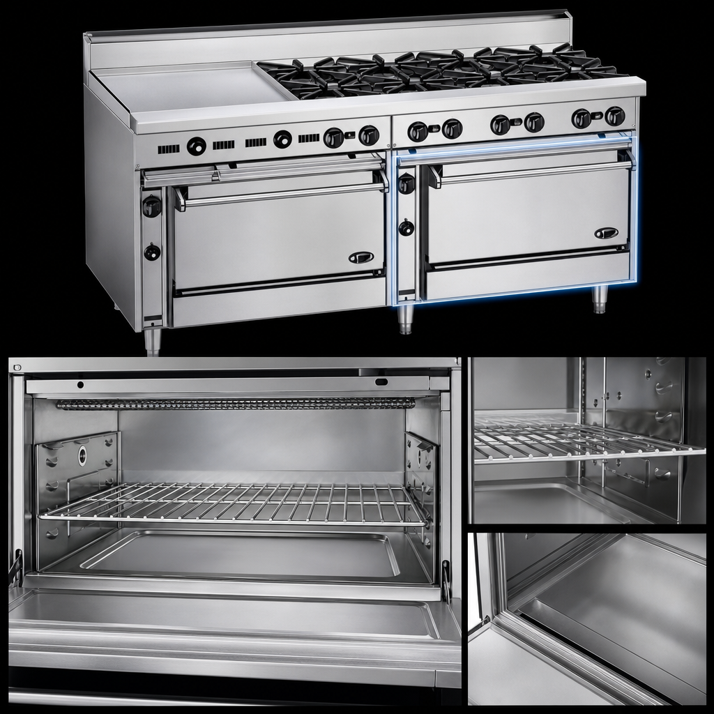 Standard Oven With Chrome Rack