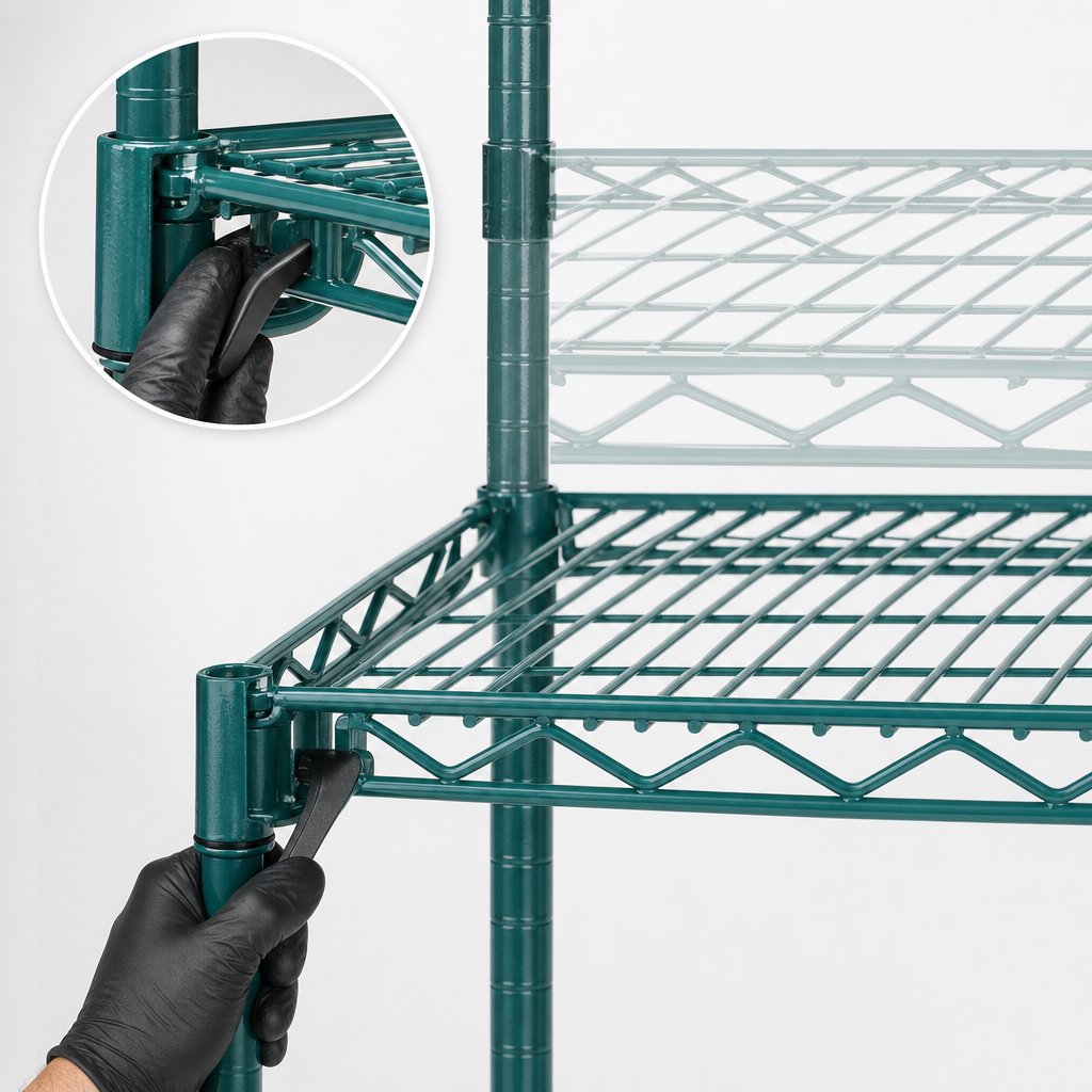 Super Adjustable Corner Release System