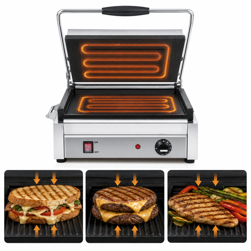 Contact-Style Cooking Plates