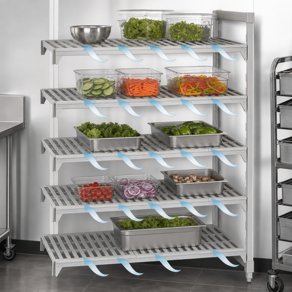 Vented Shelf Plates