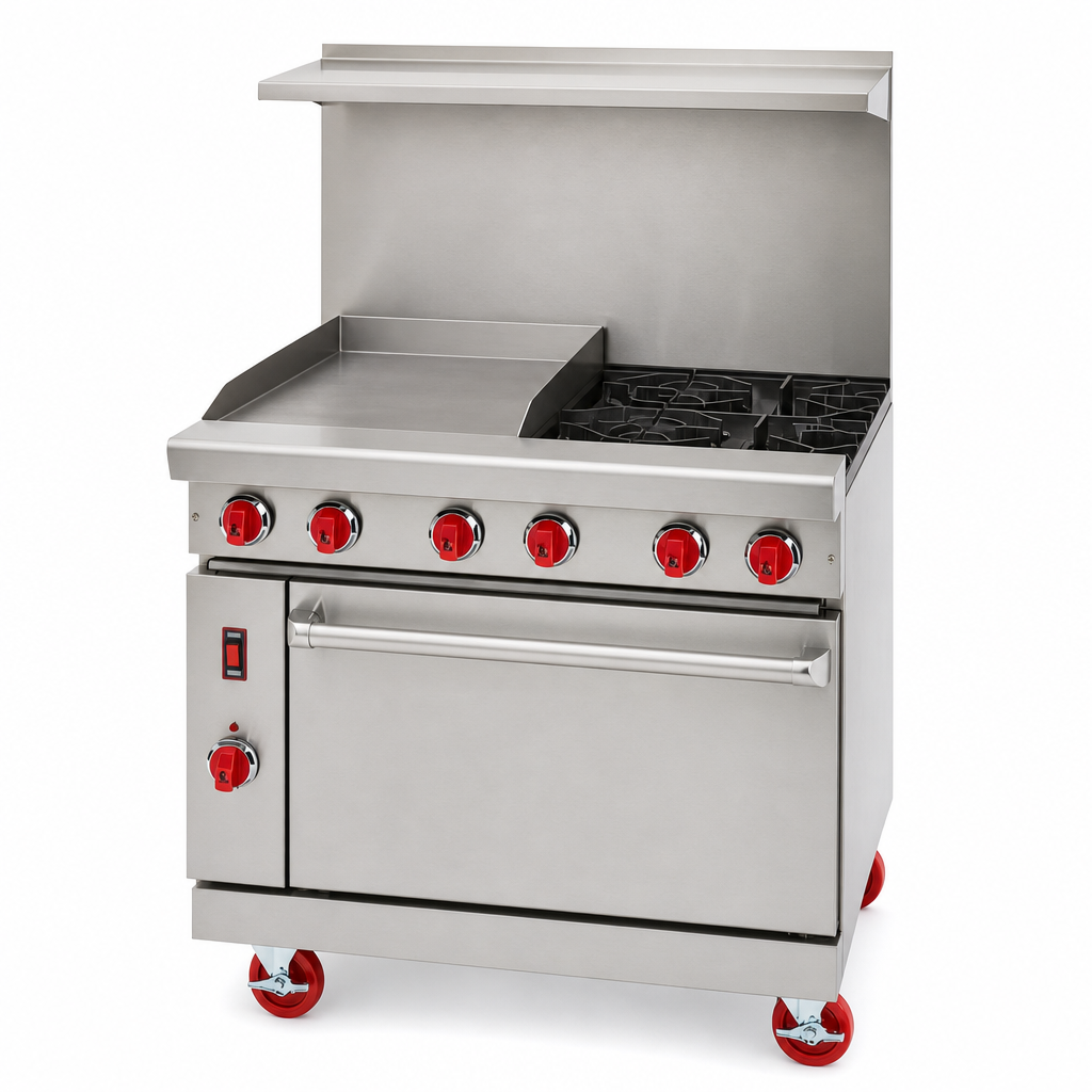 24-Inch Left-Side Griddle