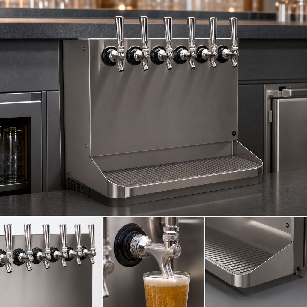 Six-Faucet Capacity