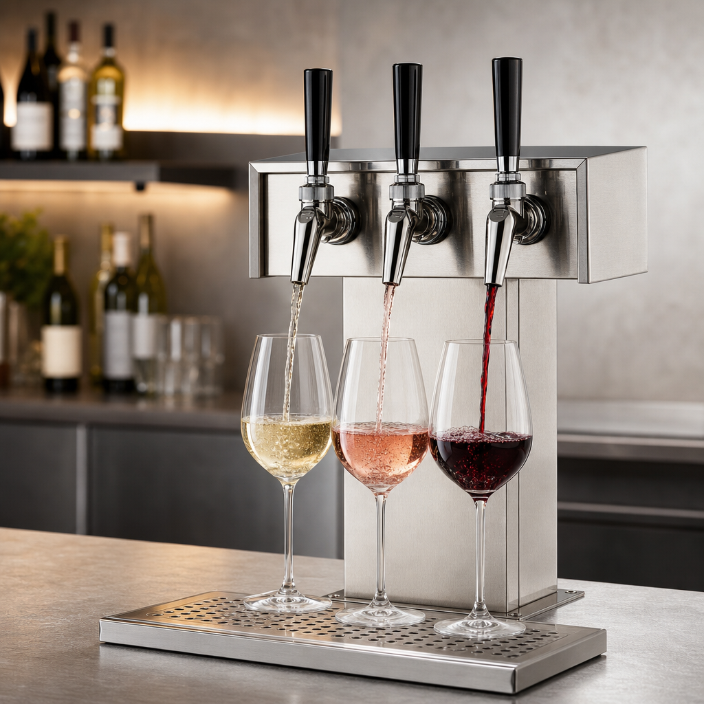 Three-Faucet Dispensing