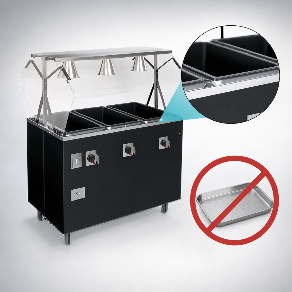 No Spillage Pans Required