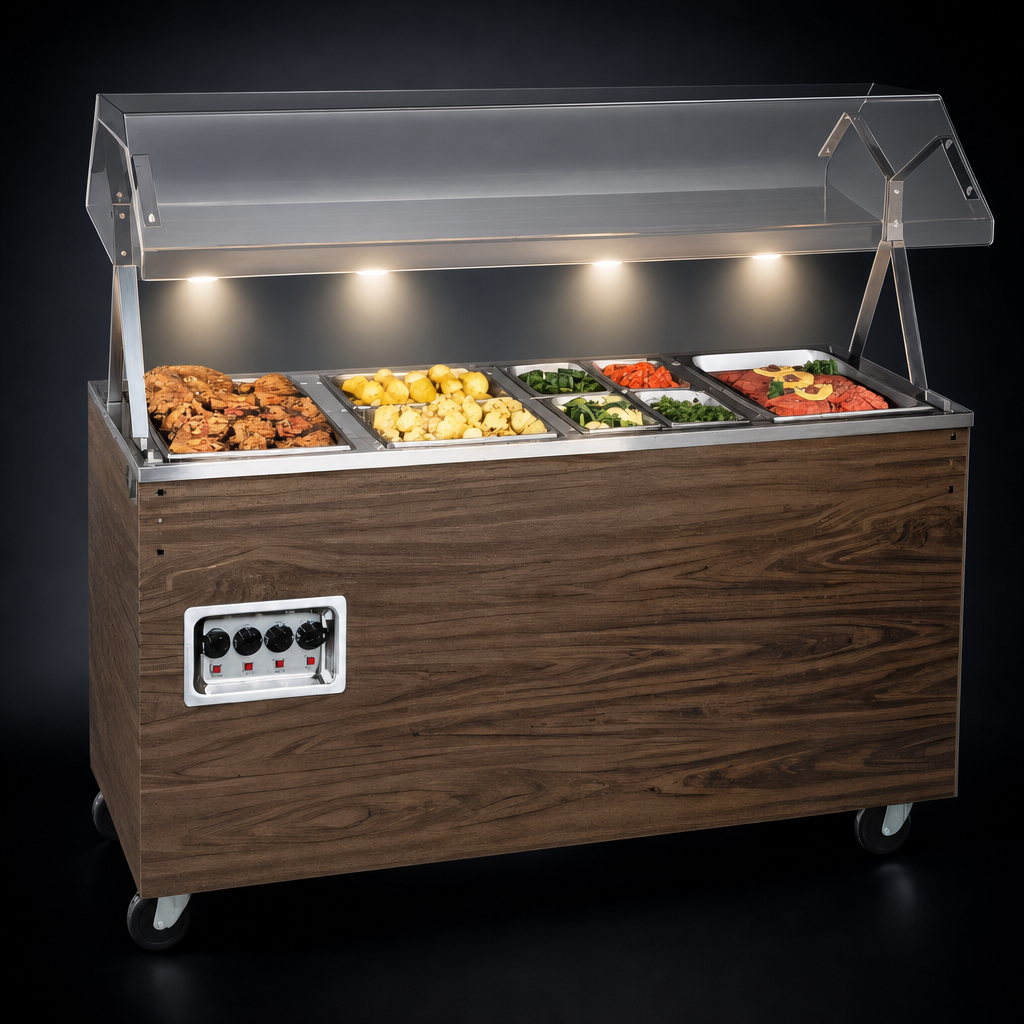Lighted Buffet Breath Guard