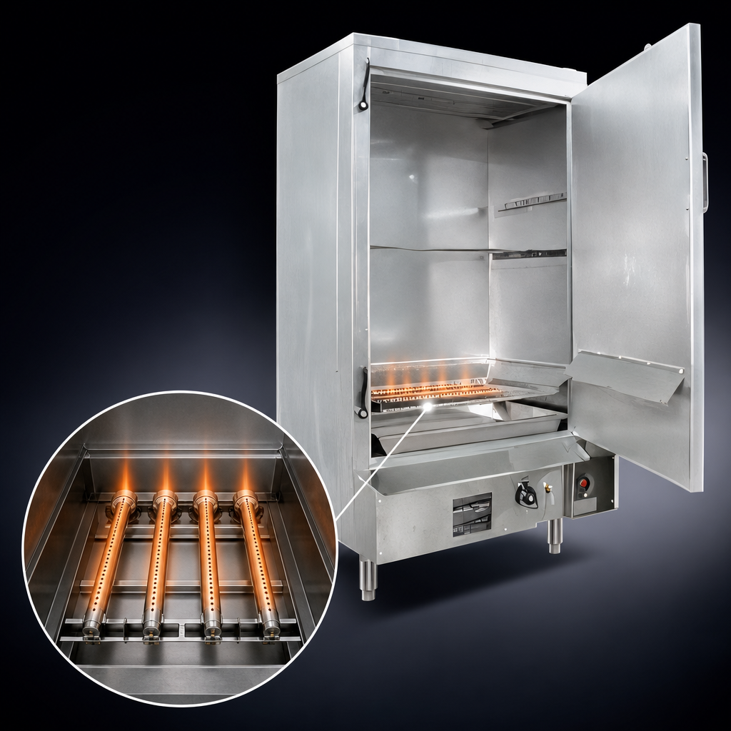 Four-Burner Heat System