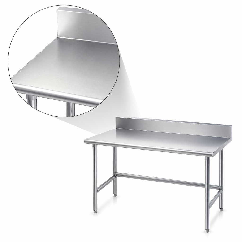 16-Gauge 430 Stainless Steel Top