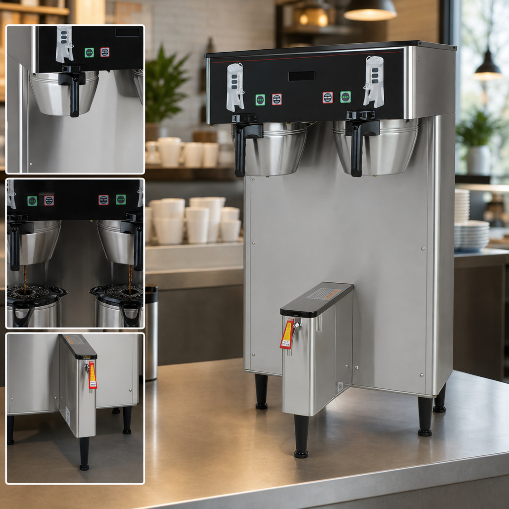 Dual Brewing Stations