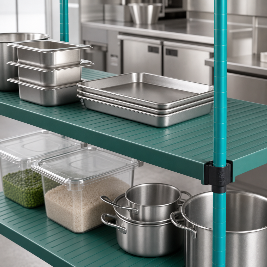 Solid Polymer Shelf Mat