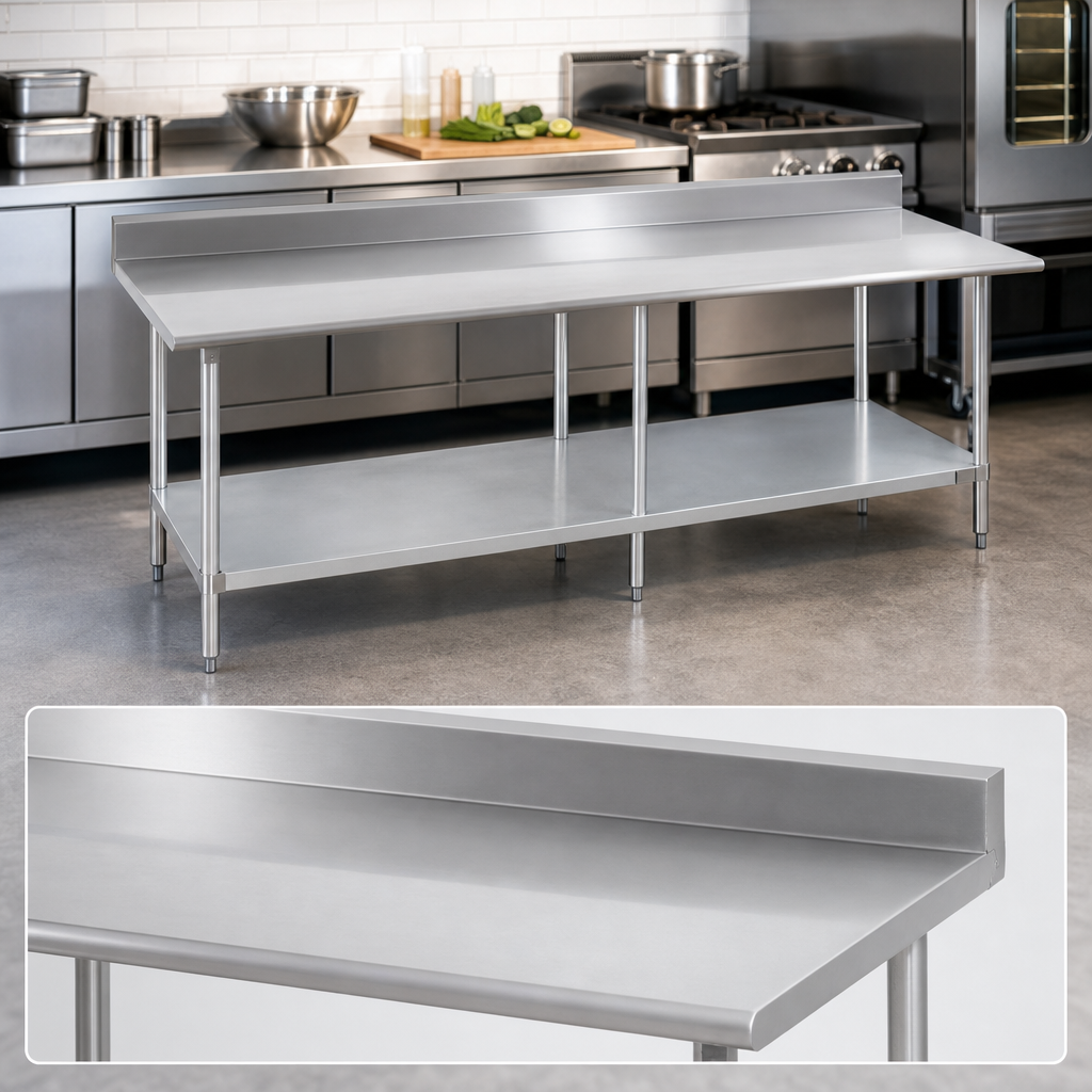 18/400 Series Stainless Steel Reinforced Top