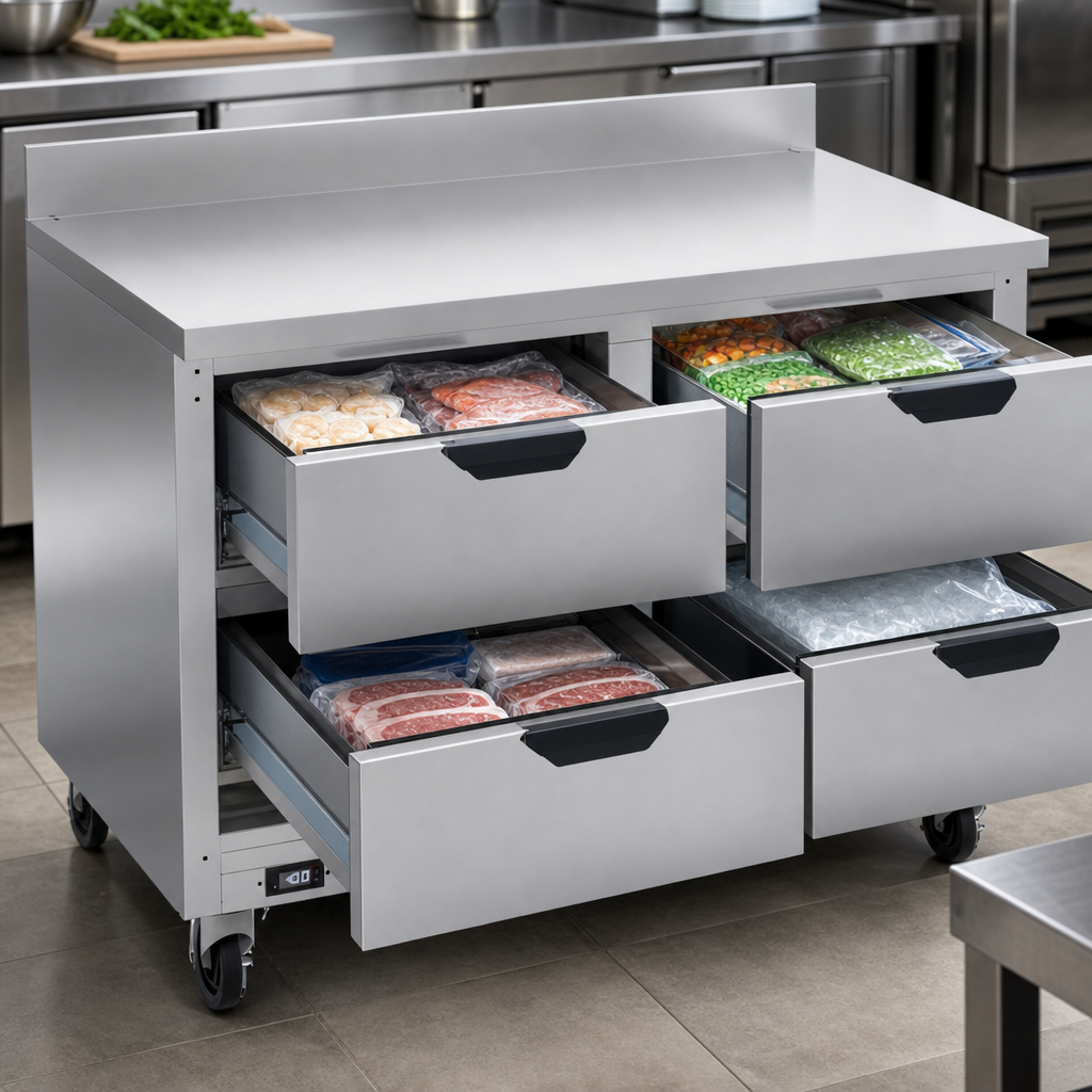Four Drawer Storage
