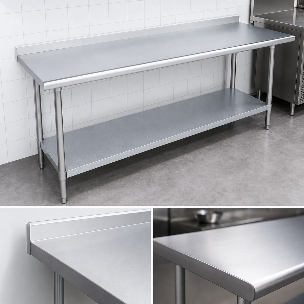 14-Gauge 300 Series Stainless Steel Top