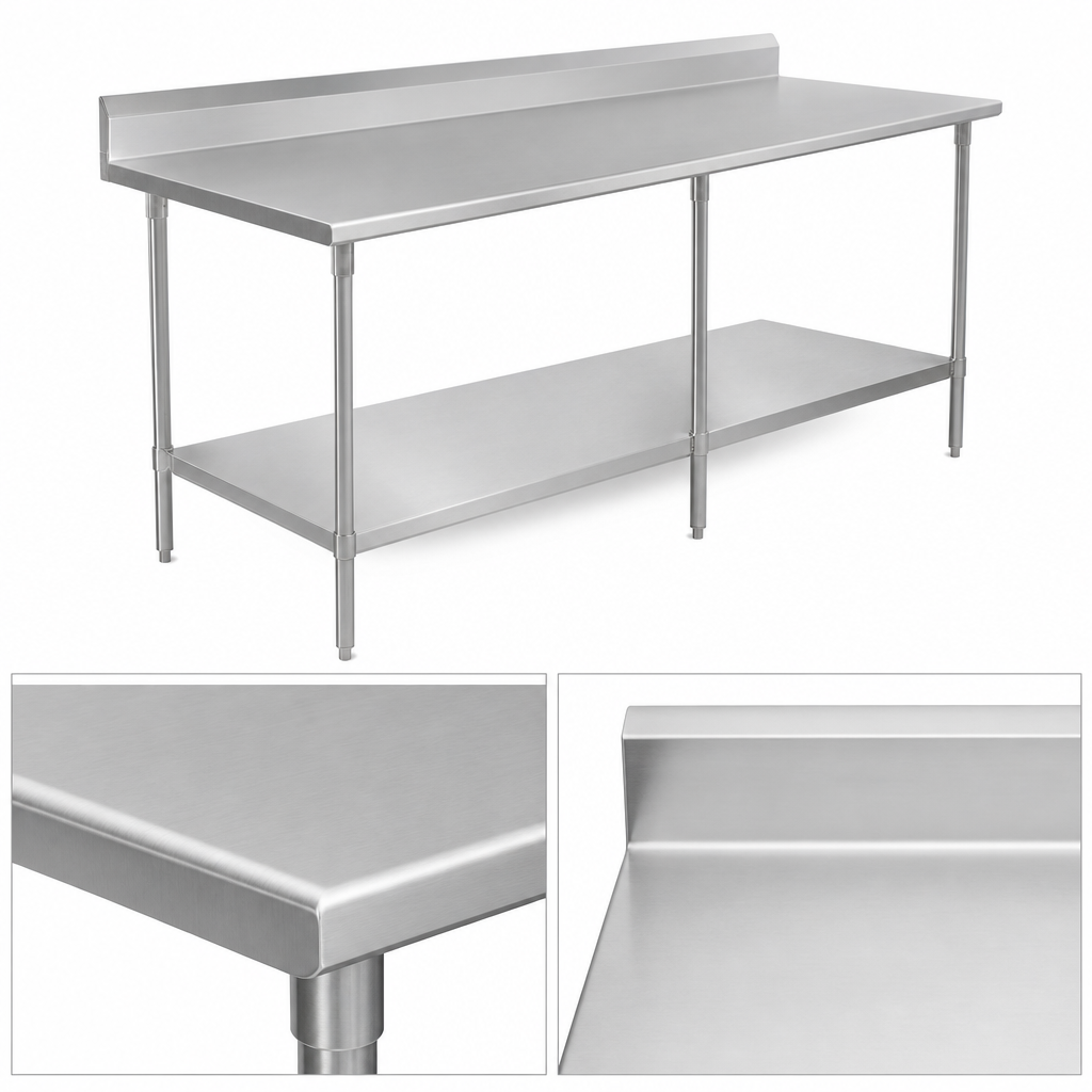 16-Gauge Type 300 Stainless Steel Top