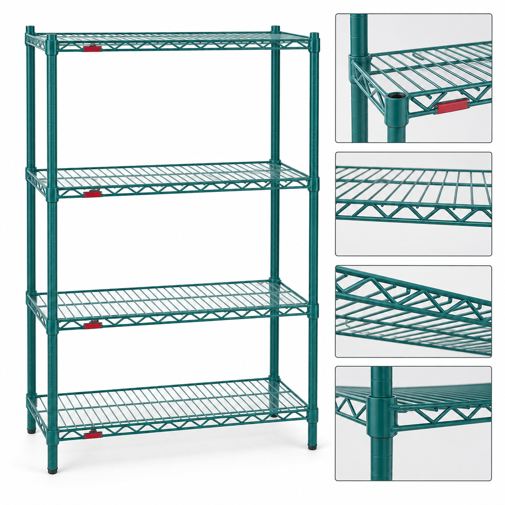 Patented QuadTruss Shelf Design