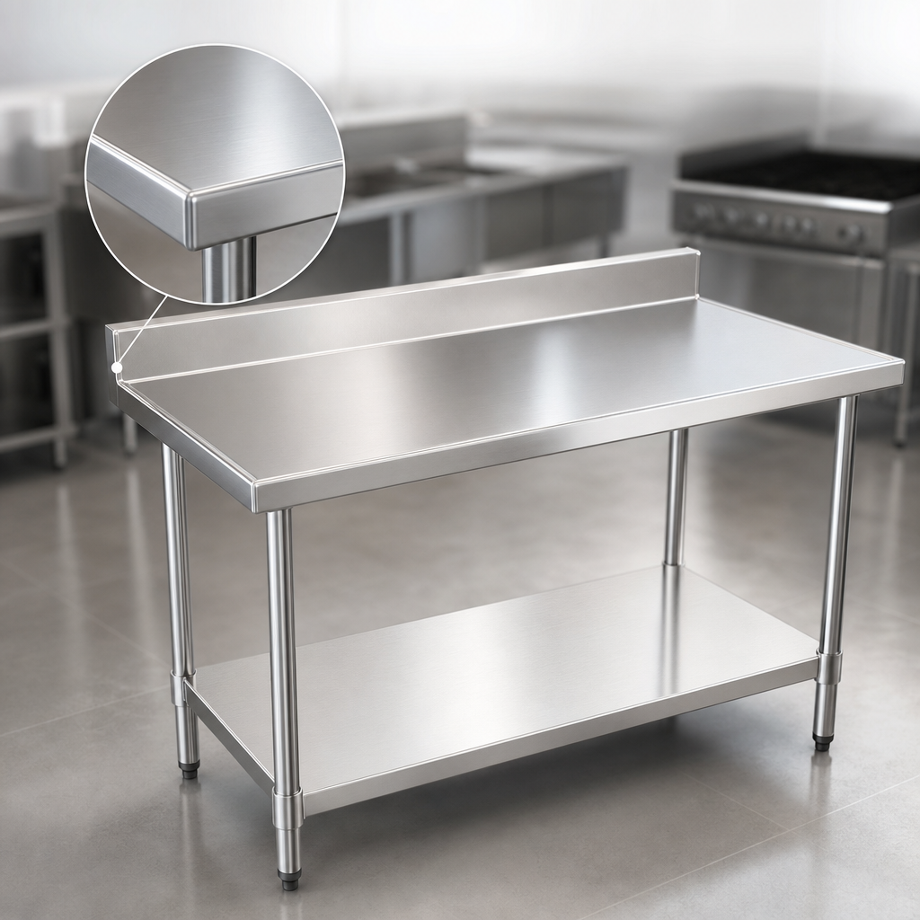 14-Gauge 300 Series Stainless Steel Top