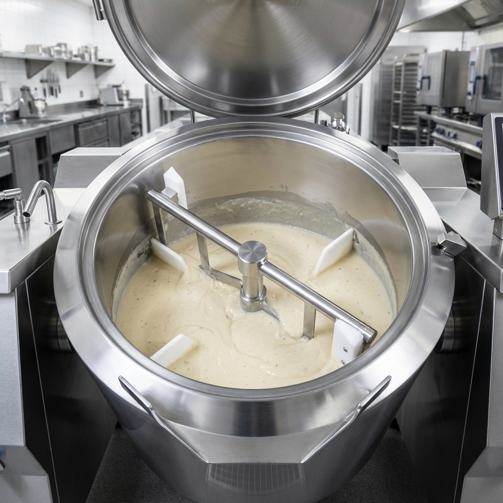 Achieve perfectly consistent results with the integrated 2-arm mixing system, engineered to prevent sticking and burning.