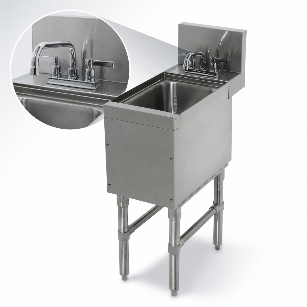 Included Deck-Mount Faucet