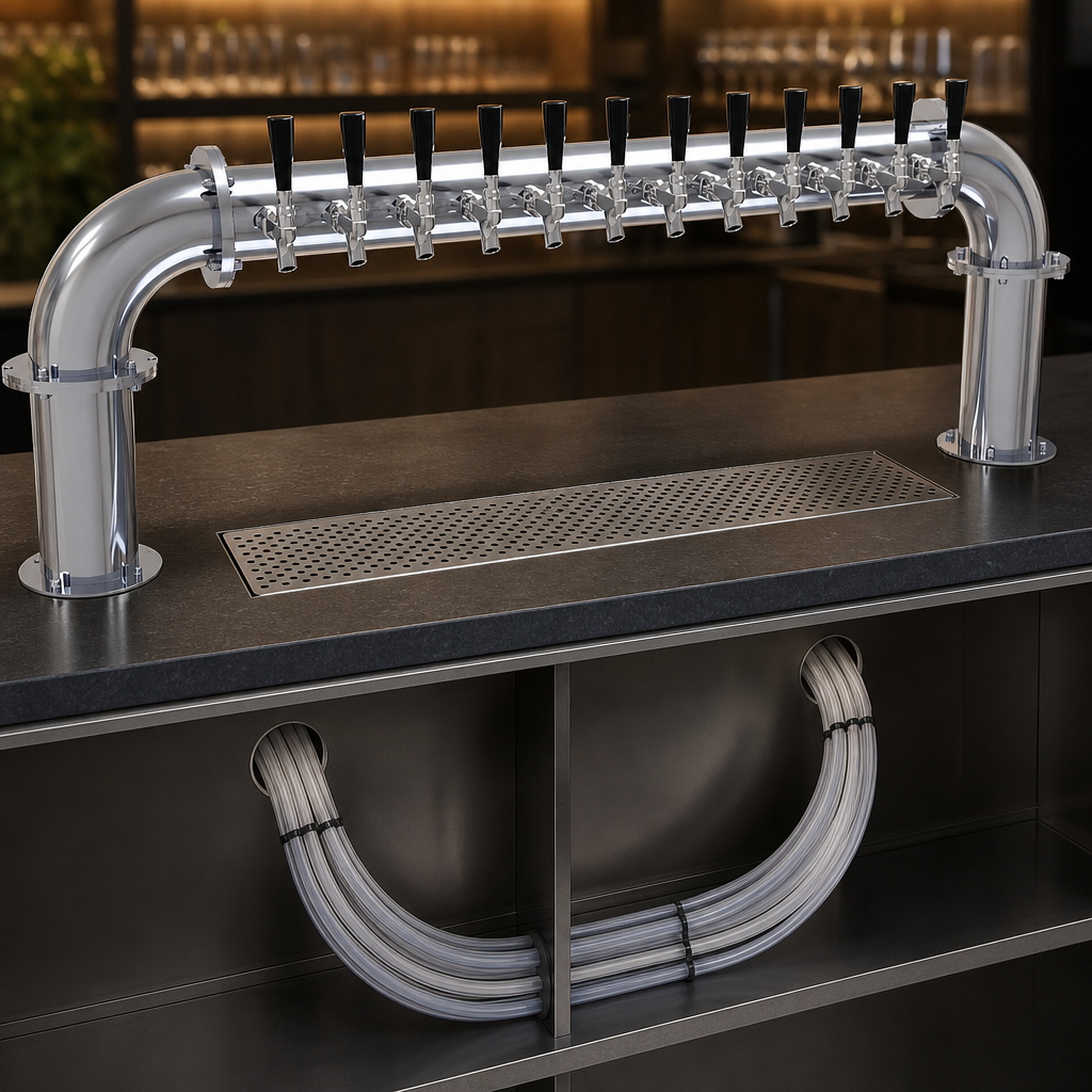 Pipe Pass-Thru Design